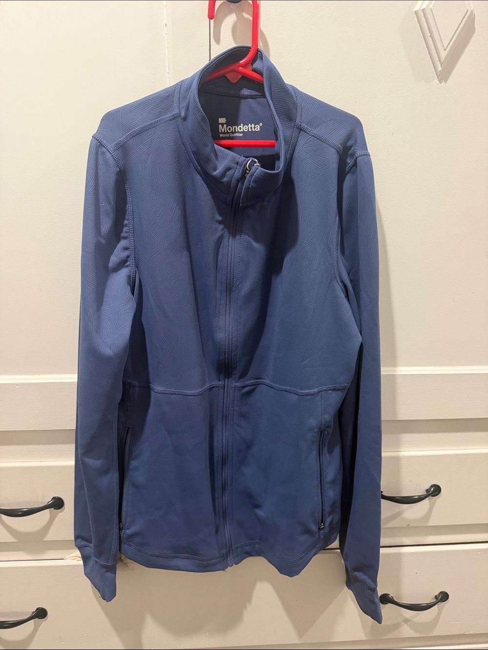 Brand new women’s small Mondetta Lightweight Full-Zip Jacket in Blue